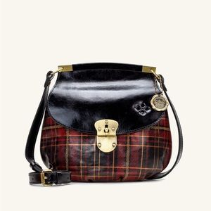 Patricia Nash Veneto Plaid Crossbody Bag NWT